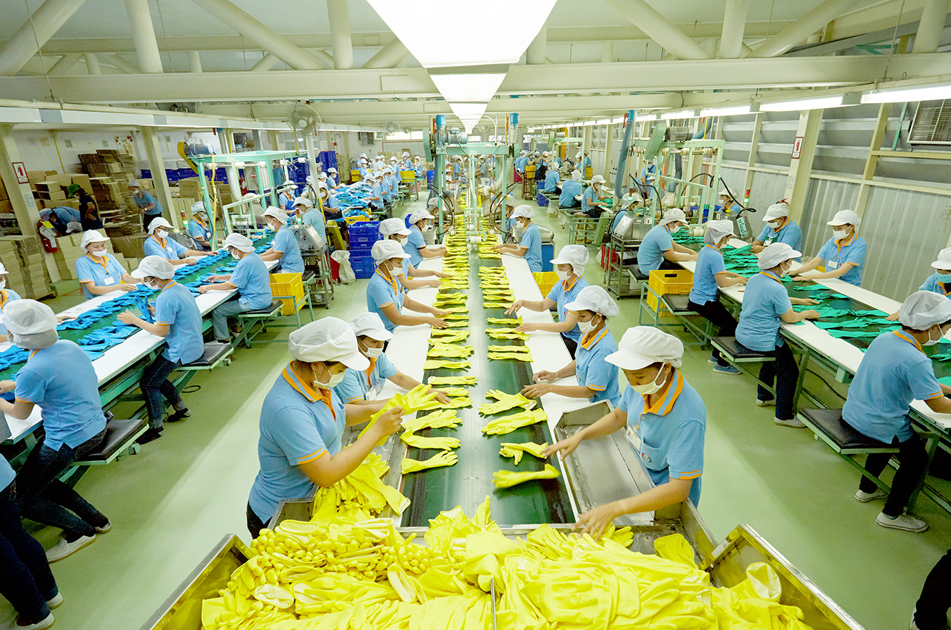 Master Glove, manufacturer, exporter, household gloves, industrial gloves, latex gloves, rubber gloves, nitrile gloves, neoprene gloves, food processing gloves, cleaning gloves, chemical handling gloves, construction gloves, agriculture gloves, flocklined gloves, unlined gloves, chlorination gloves, long gloves, protection gloves, grip gloves, two-tone gloves, Thailand manufacturer, OEM manufacturer, capacity