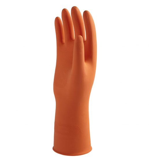 latex gloves, rubber gloves, food processing gloves, flocklined gloves, chlorination gloves, protection gloves, grip gloves, blue gloves, poultry processing gloves, chicken processing gloves, meat processing gloves, industrial gloves, orange gloves, natural gloves, Food Pro gloves, , low protein gloves